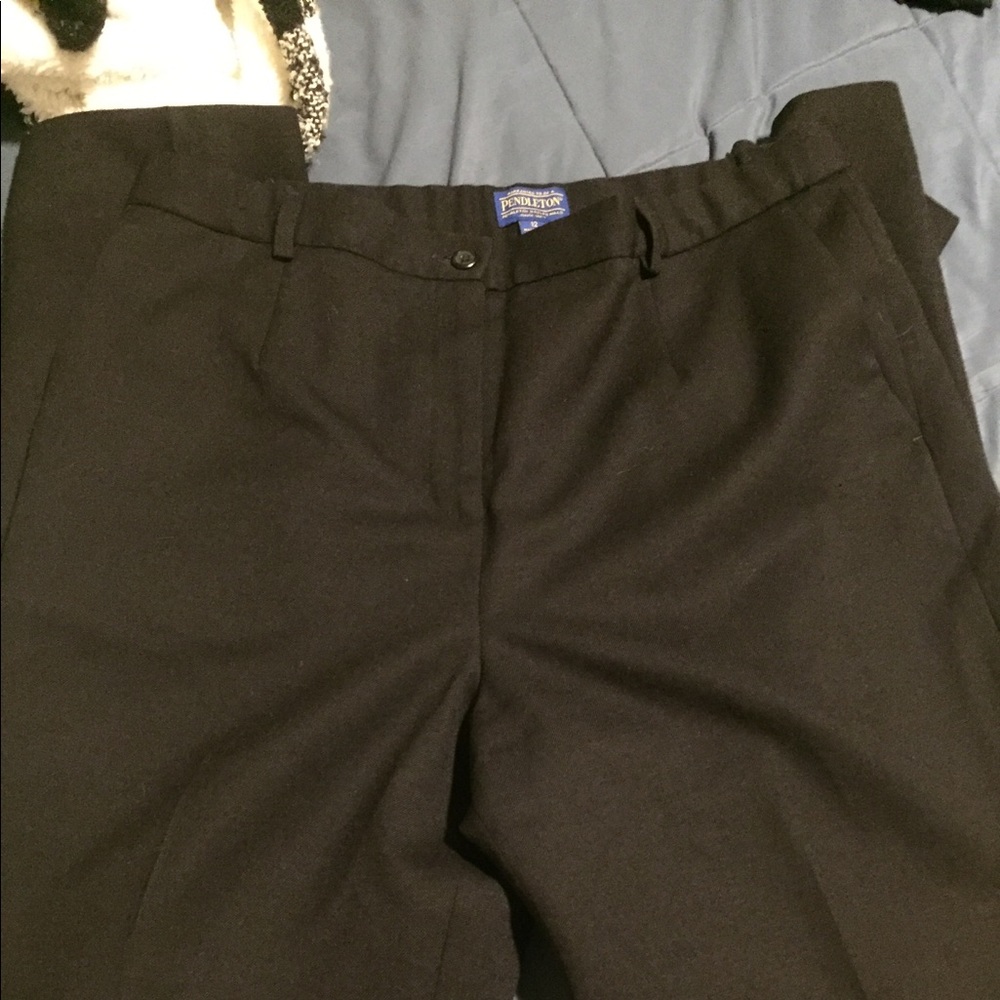 Pendleton pants size 12 black